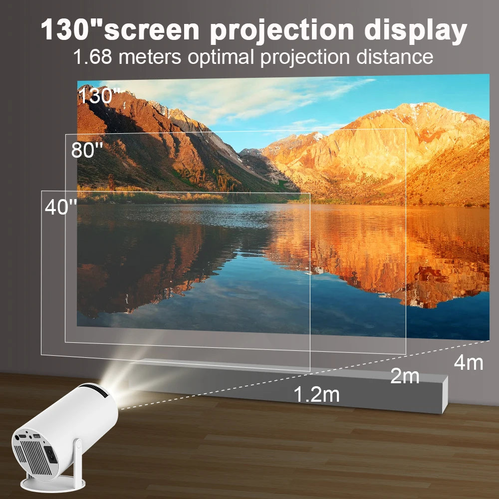 portable projector for a great home cinema experience